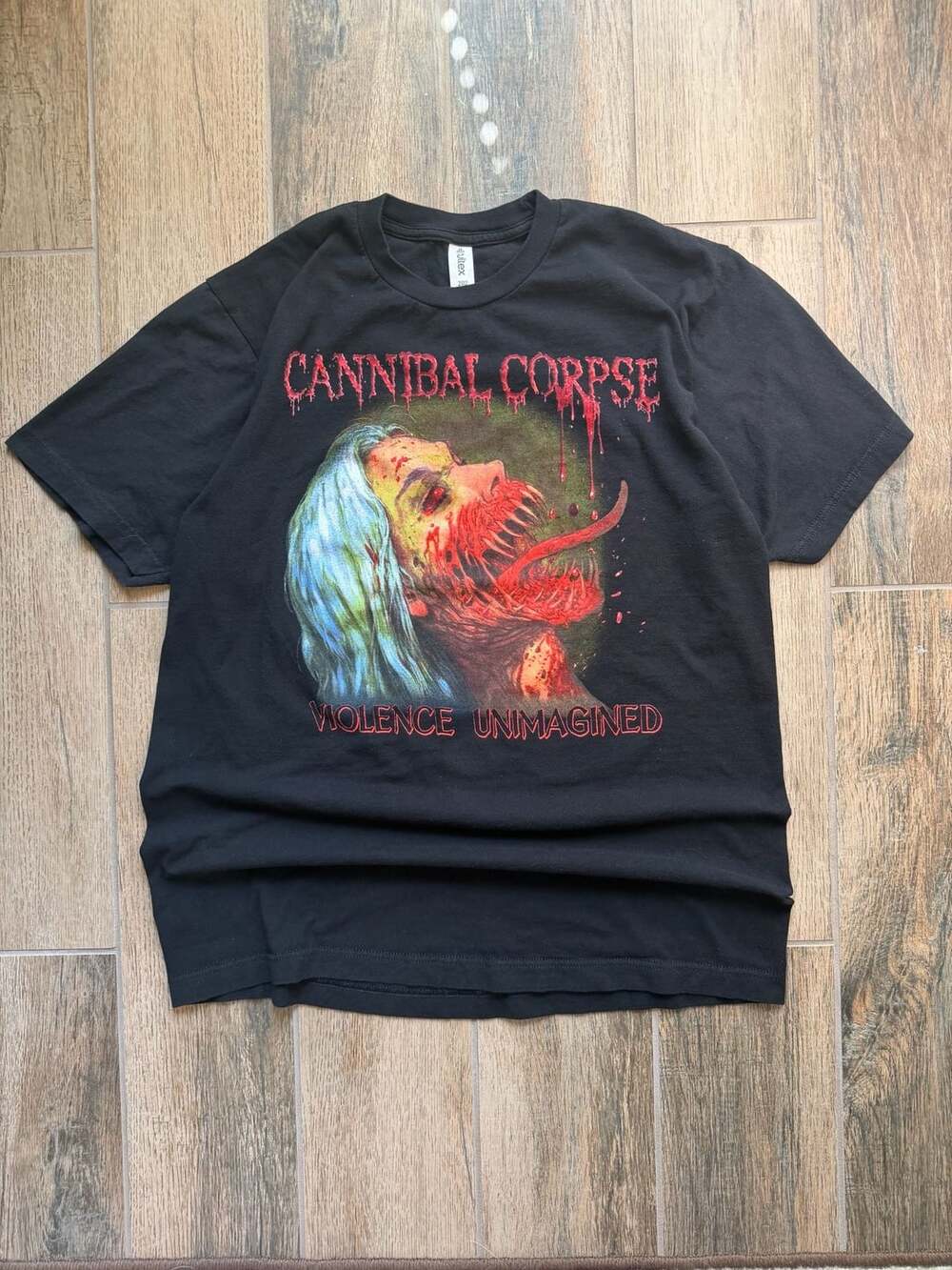 Cannibal Corpse Violence Unimagined Death Metal Band Graphic T-Shirt